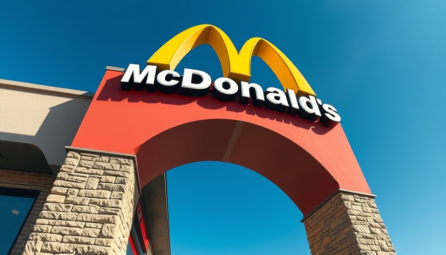 McDonald's brand signage illustrating impact on customers’ psychology.