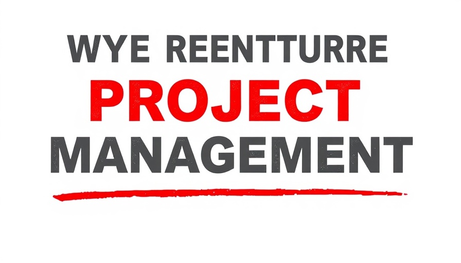 Bold text on project manager role impact strategies advertisement.