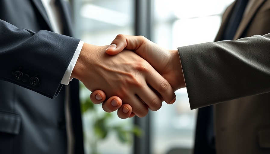 Handshake symbolizing honesty in leadership
