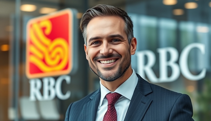 RBC Wealth Management advisor portrait with corporate background.