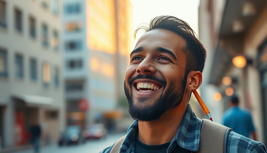 Smiling man outdoors, Reuters David Hood Hiring context.