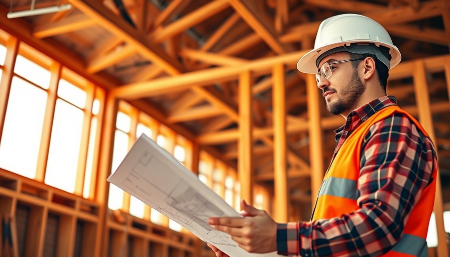 HELOC rates today concept with construction site and plans