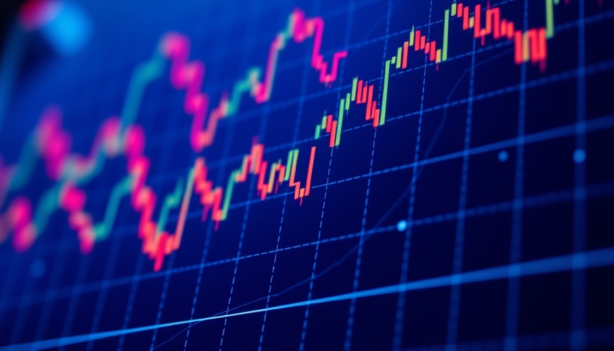 Close-up stock market chart showing S&P 500 record highs.