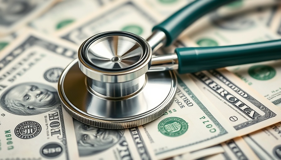 Stethoscope on dollar bills representing Medicare Advantage cuts.