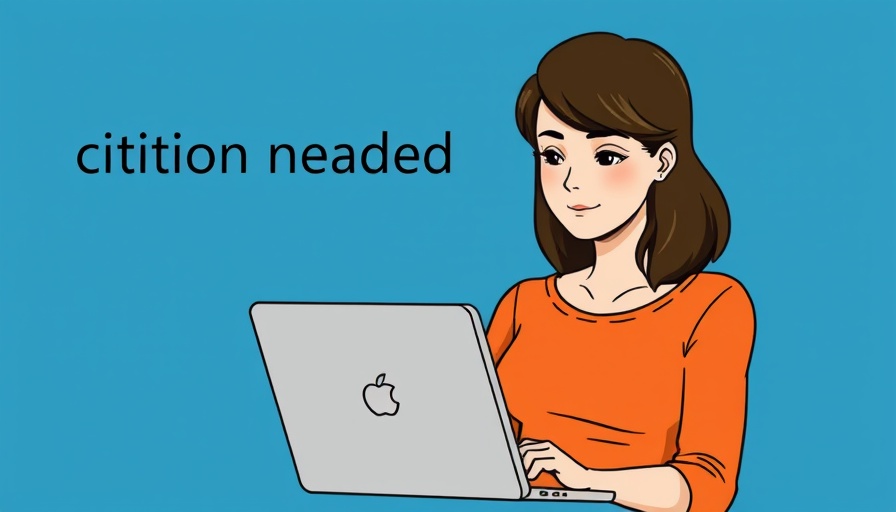 Stylized woman reading crypto newsletter on blue background.