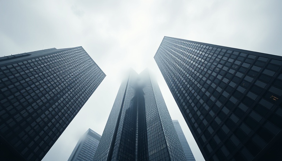 Towering skyscrapers symbolizing TSX market surge benefits for entrepreneurs.