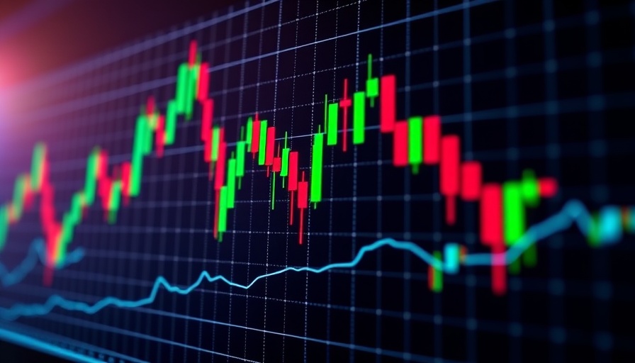 Dynamic stock market graph illustrating fixed-income ETFs tax efficiency.