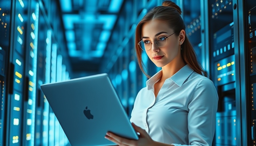 Professional in data center exploring investment opportunities, Buy Broadcom Stock