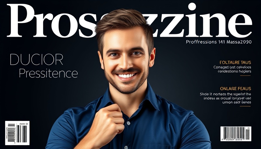 Trailblazing leaders to watch magazine cover with a confident man.