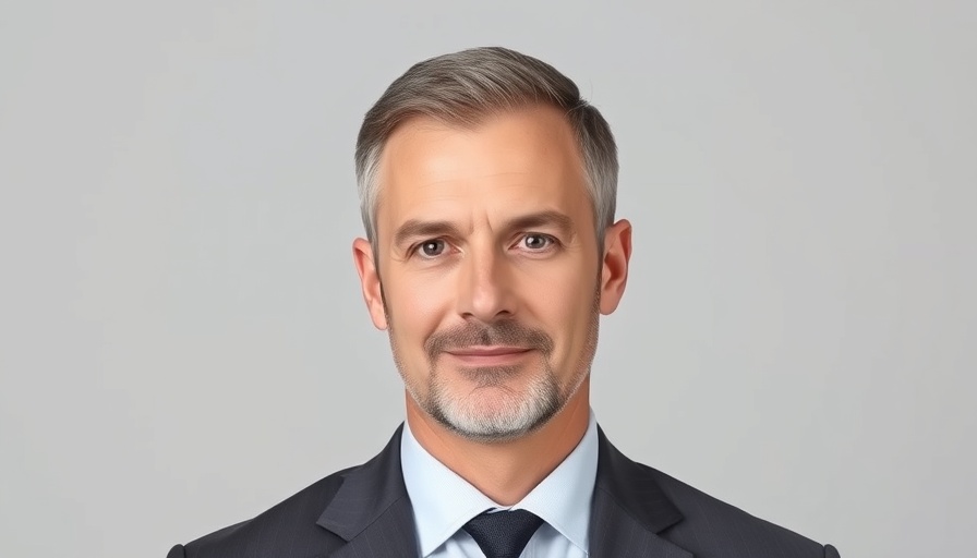 Charles Forelle Barron's editor in chief portrait in a formal suit.