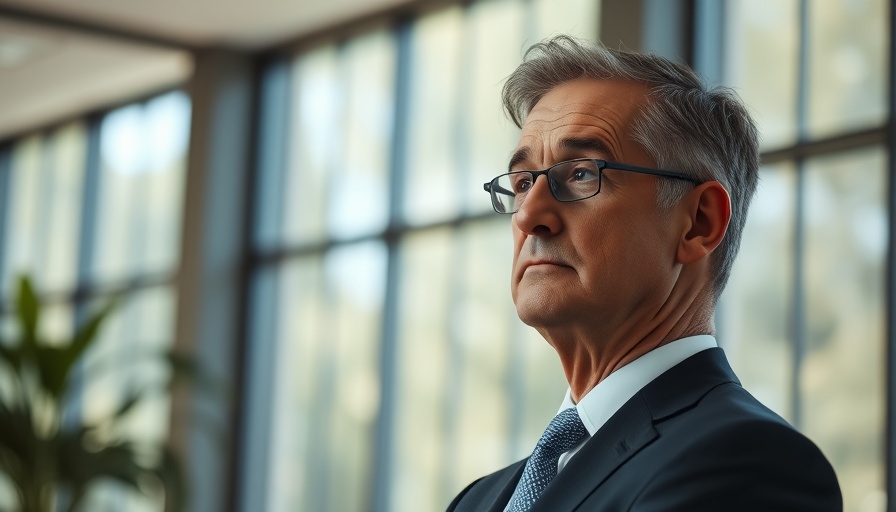 Thoughtful man in suit related to Trump's Fed Succession Plan.