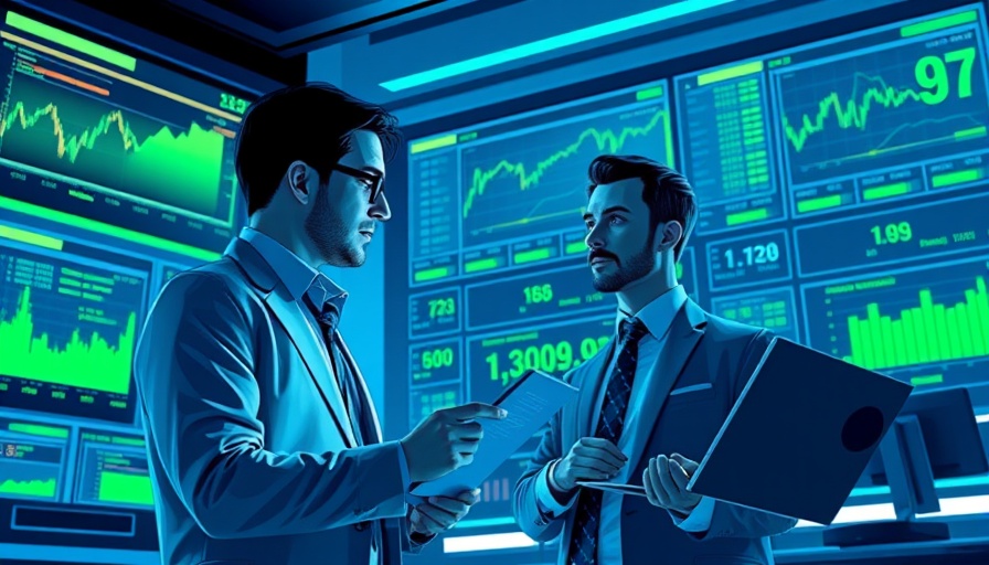 Fastest growing independent brokerages concept with digital data screens.