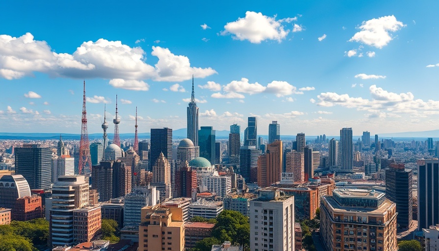 IoT Connectivity in Brazil: Sao Paulo skyline showcasing modern architecture and communication towers.