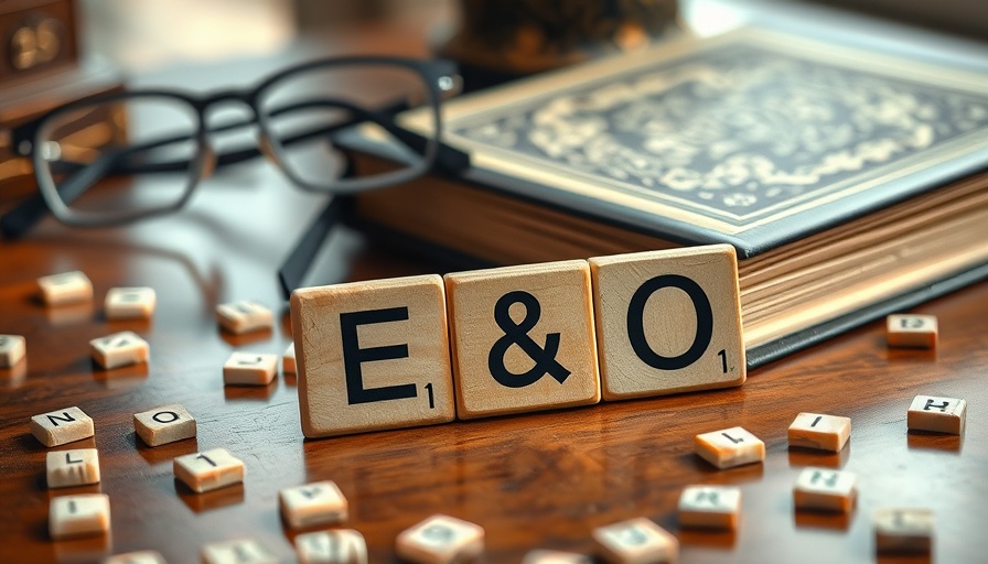 E&O coverage for new RIAs concept with wooden tiles on desk.