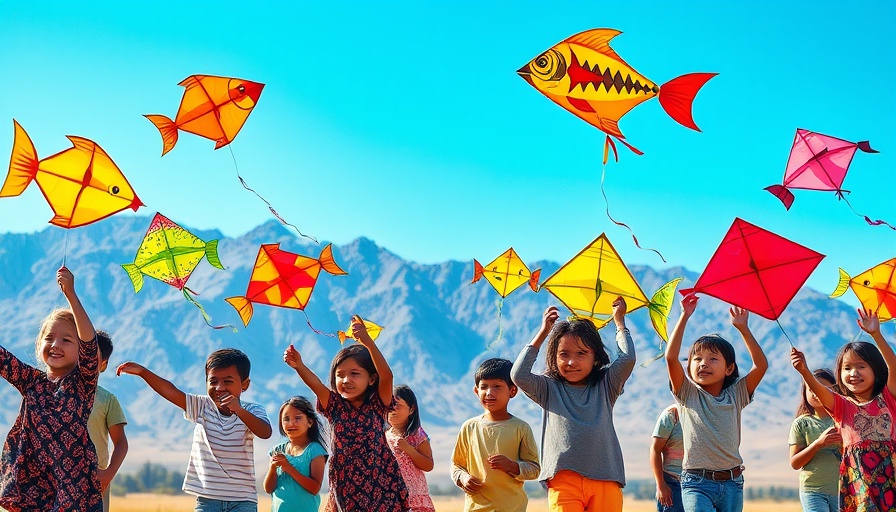 Colorful kites soaring at Cape Town International Kite Festival.