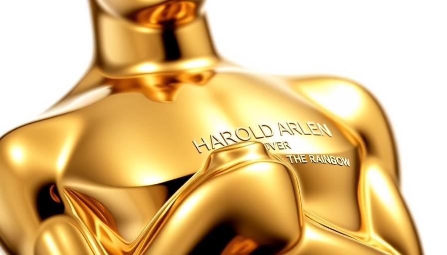 Oscar statue awarded for 'Over the Rainbow', Library of Congress Wizard of Oz acquisition.