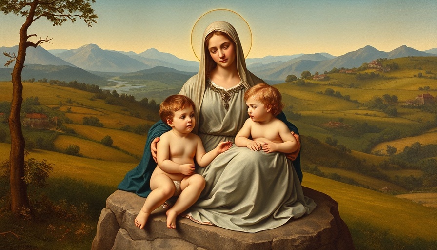 Renaissance art at Landmark Raphael Exhibition The Met, serene and contemplative scene.