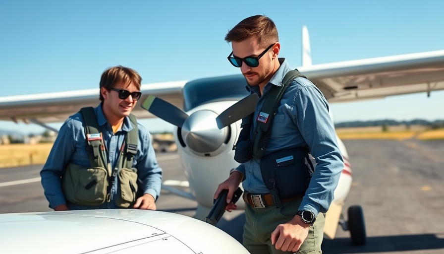 Aspiring Tuskegee aviators inspecting an aircraft, addressing pilot shortage.