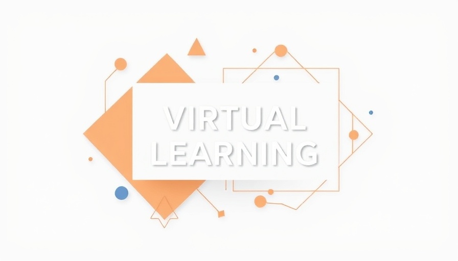 Abstract design representing Open LMS for Proprietary Virtual Learning Environments.