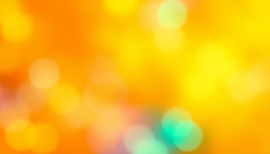 Vibrant abstract gradient for Celebrate Hispanic Heritage Month 2025.