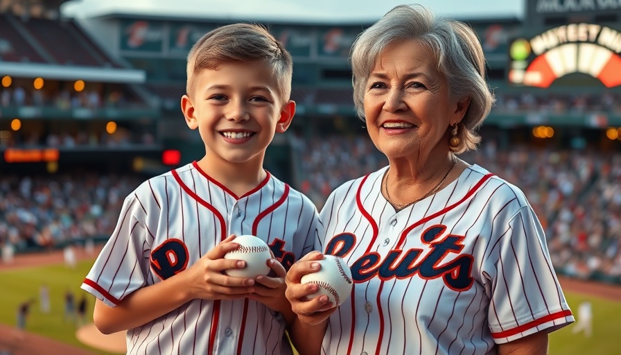 Boy gives up his only foul ball to older woman, baseball game moment.