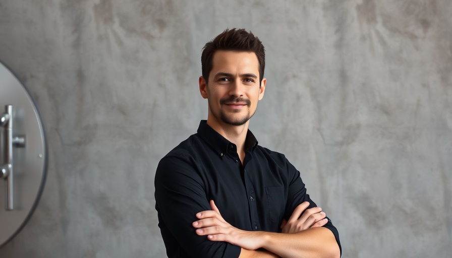 Confident man in black shirt posing calmly, symbolizing life lessons.