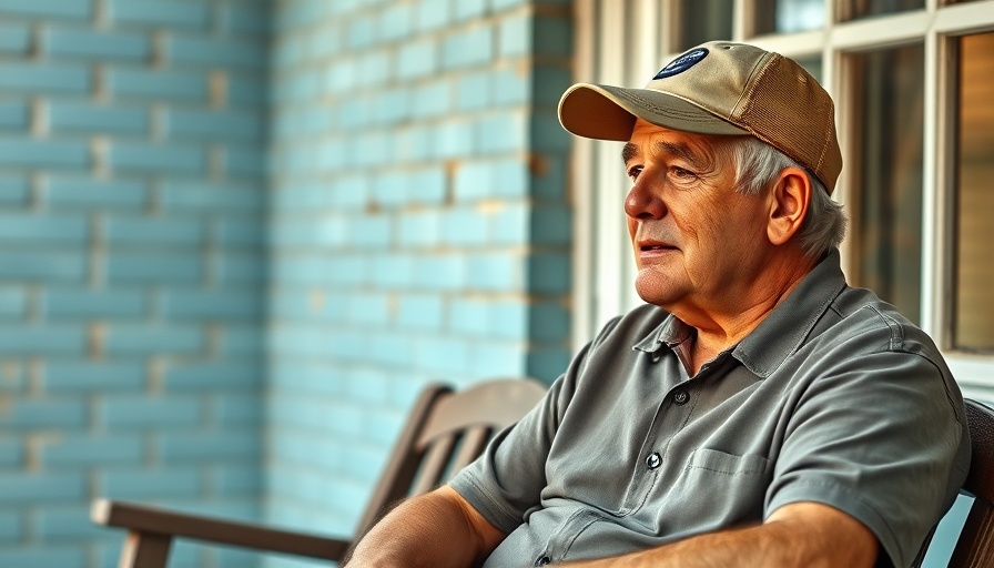 Good Samaritan saves 98-year-old woman: compassionate man on porch