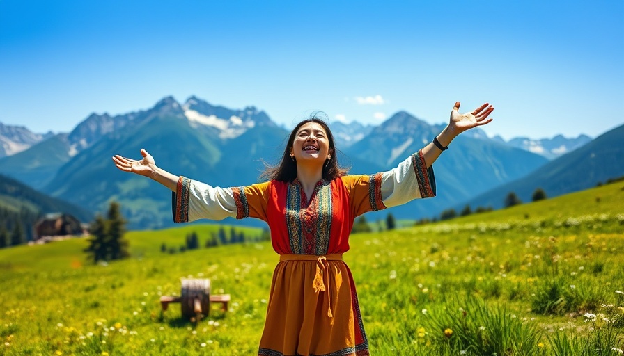 The Sound of Music revival for entrepreneurs: joyful woman in nature