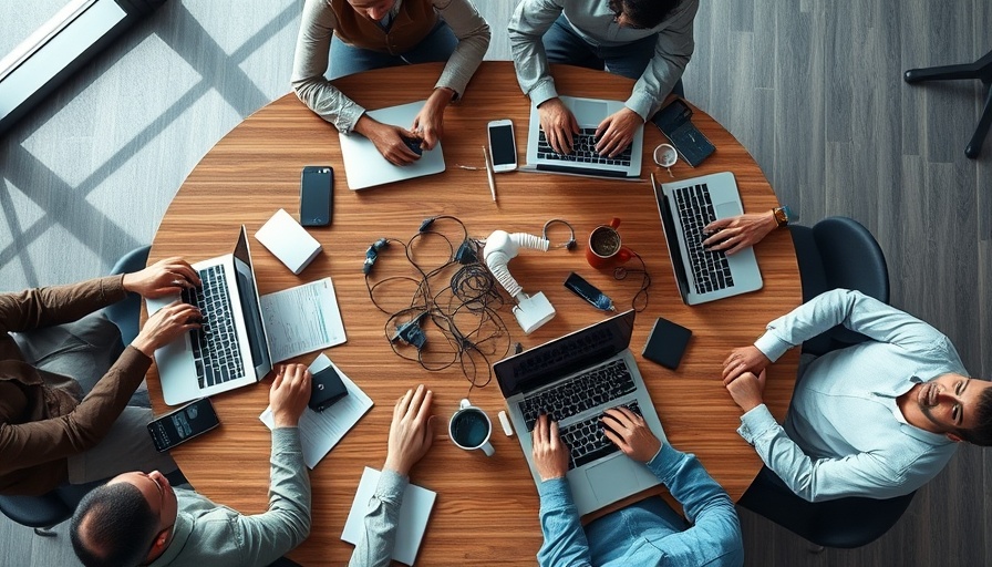 Collaborative workspace for digital marketing strategies.