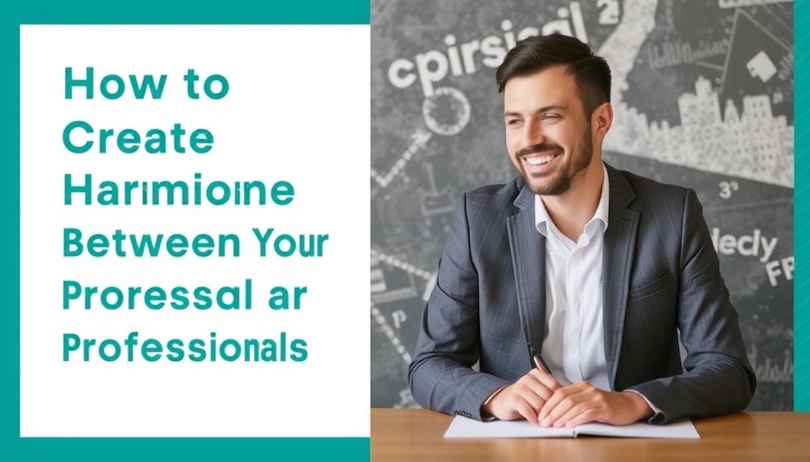 How to Create Harmony Between Your Personal and Professional Goals