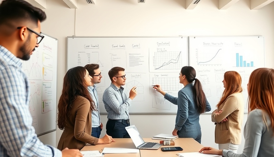 Professionals collaborating on a whiteboard, strategic thinking vs. strategic planning