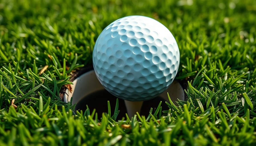Golf ball near hole on green, symbolizing a hole-in-one success.