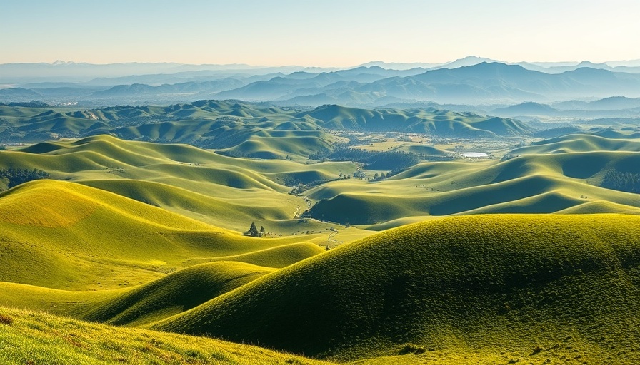 Public access to national monument featuring lush rolling hills.