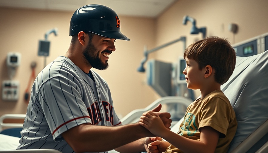 Braves Pitcher Spencer Strider surprises young fan, showing support in hospital.