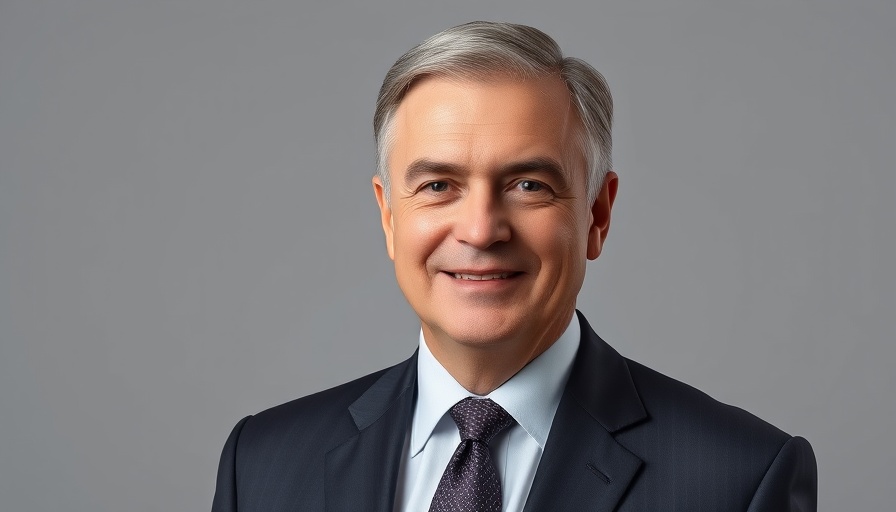 Formal portrait of a man in a suit for News Corp CEO Thomson's pay.