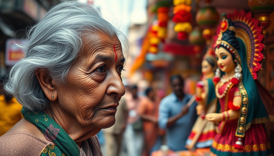 Artist painting a Golu doll and Navratri display in Chennai.