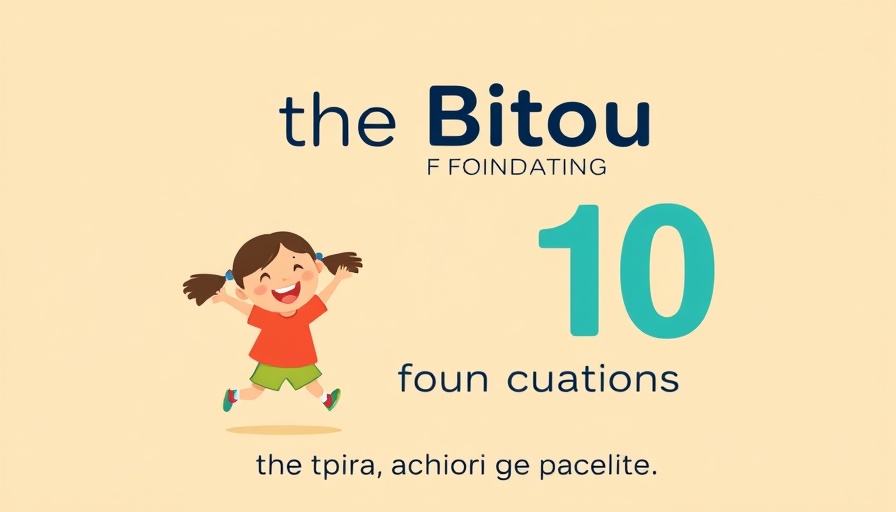 Bitou 10 Foundation logo with children, promoting education transformation.
