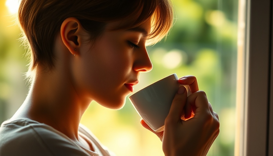 Person enjoying a warm drink in soft morning light, fire cider health benefits.