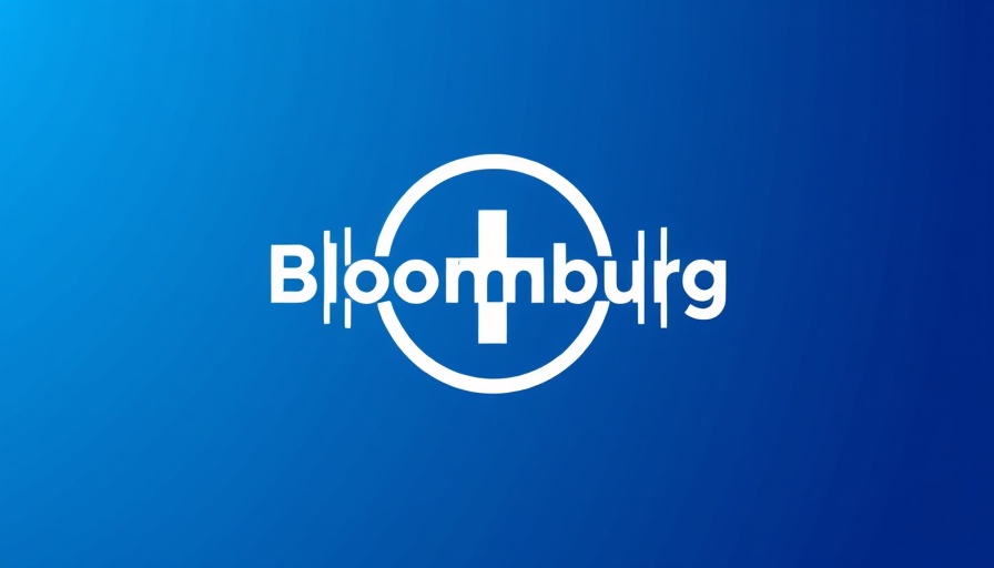 Bloomberg Radio logo with sound waves and plus sign.