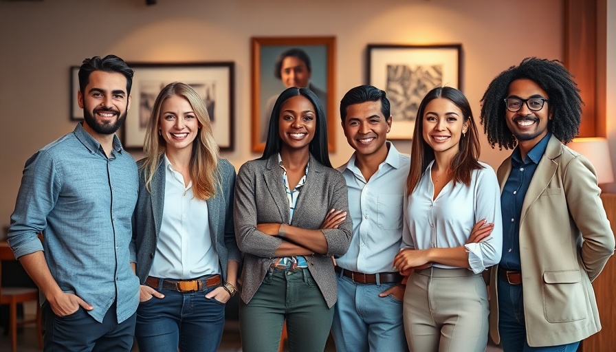 Group of professionals at ADWEEK event showcasing new offerings in marketing.