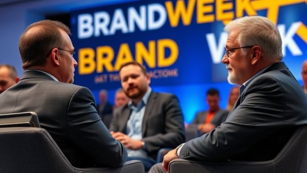 Filmmaking in Atlanta panel discussion at Brandweek event.