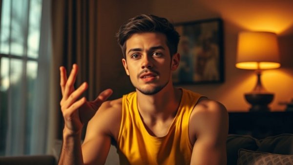 Timothee Chalamet Marty Supreme marketing strategy in warm-lit room.