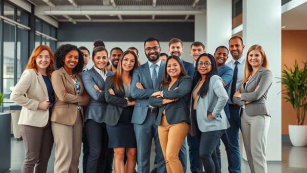 Group of professionals discussing, CMOs and brand trust in AI setting.