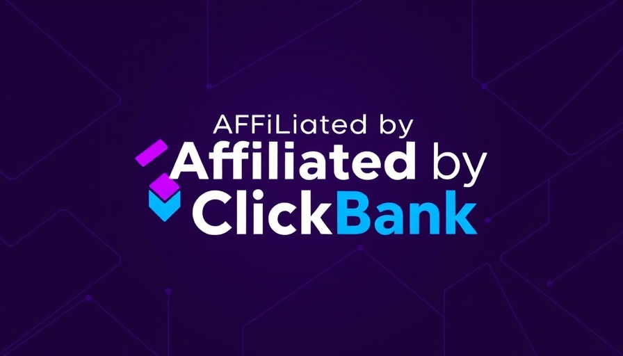 Affiliate marketing operations logo with vibrant purple and blue design.