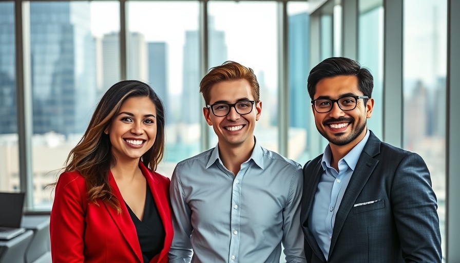WPP leadership changes: three professionals smiling in an office.