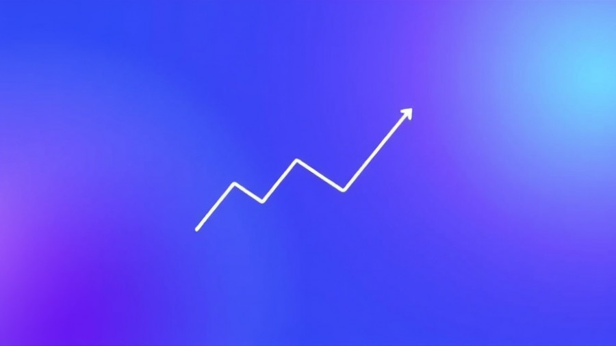 Minimalistic chart icon on gradient background symbolizing AI Learning Path.