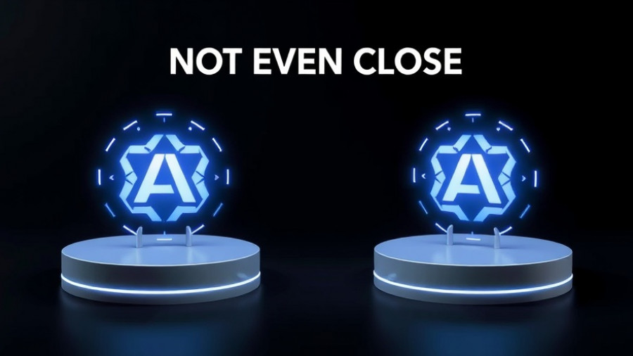 AI logos comparison: ChatGPT Atlas vs Perplexity Comet in futuristic style.