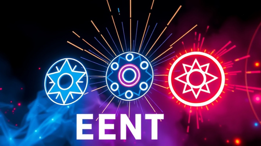 Google Gemini AI tool futuristic icon set with bold text