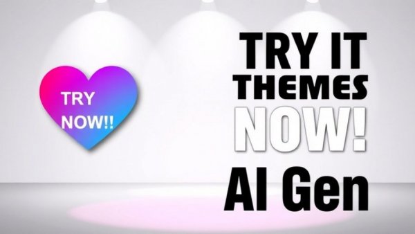 Lovable update for web designers with vibrant heart icon.