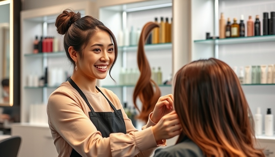 Smiling hairstylist working in a beauty salon, Financing Beauty Salon and Spa Business